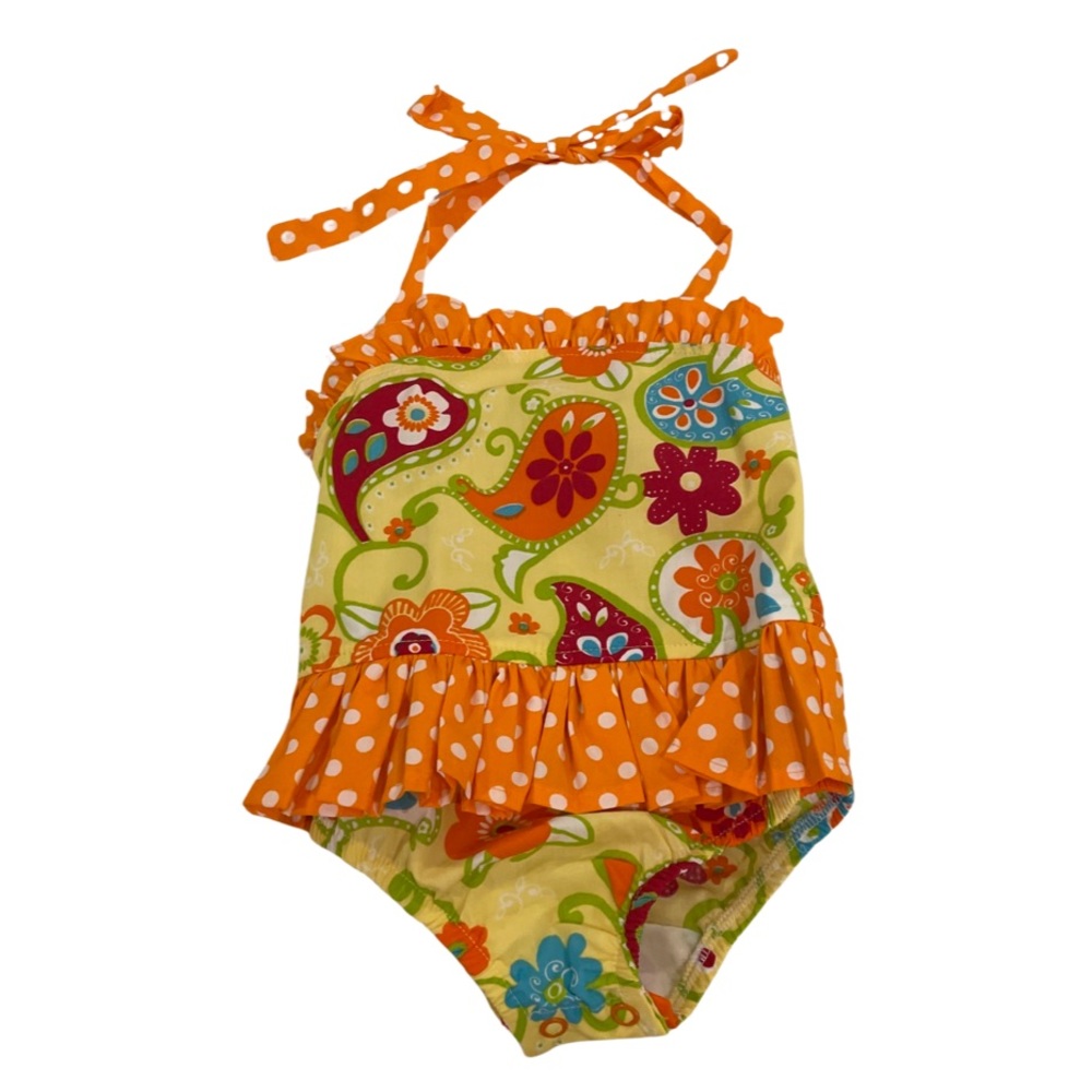 Eleanor Rose Sample Summer Sunsuit Size 12 Months